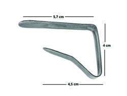 ΠΙΑΣΤΡΑ ΑΠΛΗ INOX CK-HD001 / 9918