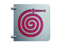 ΠΙΝΑΚΙΔΑ ΙΝΟΧ 23x23cm 631-71 / 4569