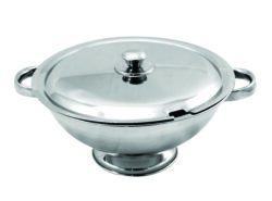 ΣΟΥΠΙΕΡΑ INOX ΜΕ ΚΑΠΑΚΙ Φ27x12,5hcm   / 9682