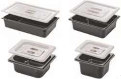 ΔΟΧΕΙΟ PC GN1/4-10cm ΜΑΥΡΟ GNP-14100/Β / 2740