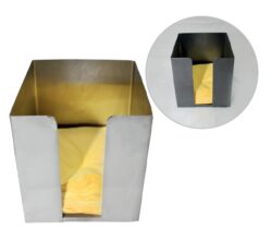 ΧΑΡΤ/ΘΗΚΗ ΜΑΥΡΗ 15x15x18hcm 1515/B / 3302