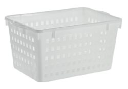 ΛΕΚΑΝΗ 70x45x40cm 2200/80kg ΛΕΥΚΗ / 2978