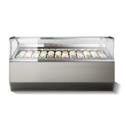 Βιτρίνα παγωτού 18 γεύσεων 1682x1110x1352(h)mm  / 6102 - Image 1