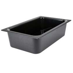 ΛΕΚΑΝΗ ΠΑΓΩΤΟΥ ΜΑΥΡΗ POLYCARBONATE 360X165X120  / 9256