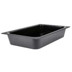 ΛΕΚΑΝΗ ΠΑΓΩΤΟΥ ΜΑΥΡΗ POLYCARBONATE 360X250X80  / 9257