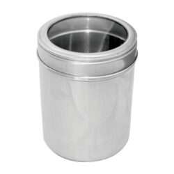 ΔΟΧΕΙΟ ΙΝΟΧ Ø10Χ13,5CM  / 9751