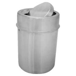 ΚΑΔΑΚΙ ΜΕ ΑΙΩΡΟΥΜΕΝΟ ΚΑΠΑΚΙ ΙΝΟΧ Ø12x16cm  / 9748