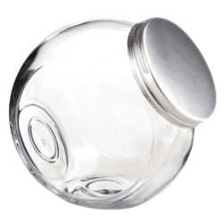 ΒΑΖΟ ΓΥΑΛΙΝΟ ΜΕ ΙΝΟΧ ΚΑΠΑΚΙ 1,5lit/Ø9x16hcm / 9750