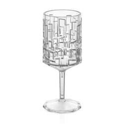 ΠΟΤΗΡΙ ΚΡΑΣΙΟΥ PC "STONE" 200ml Ø6,9x17hcm  / 9663