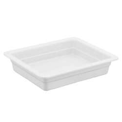 ΔΟΧΕΙΟ ΜΕΛΑΜΙΝΗΣ ΛΕΥΚΟ GN1/2-6,5hcm (32,5x26,5x6,5hcm) 777W / 9318