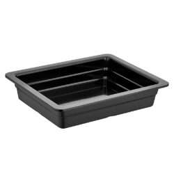 ΔΟΧΕΙΟ ΜΕΛΑΜΙΝΗΣ ΜΑΥΡΟ GN1/2-6,5hcm (32,5x26,5x6,5hcm) 777B / 9321