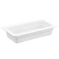 ΔΟΧΕΙΟ ΜΕΛΑΜΙΝΗΣ ΛΕΥΚΟ GN1/3-6,5hcm (32,5x17,6x6,5hcm) 774W / 9324