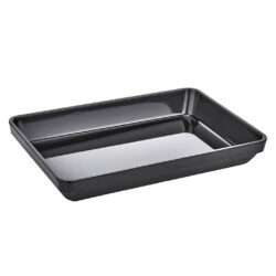 ΠΙΑΤΕΛΑ ΜΕΛΑΜΙΝΗΣ ΜΑΥΡΗ 40x26x5hcm 755B / 9381