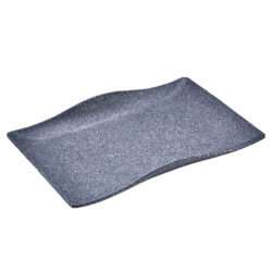 ΠΙΑΤΕΛΑ ΜΕΛΑΜΙΝΗΣ ΓΚΡΙ 28x19x3,5hcm 785G / 9537