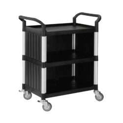 ΤΡΟΛΕΙ ΚΛΕΙΣΤΟ 96x50x96cm 1032DM ΜΑΥΡΟ / 10570