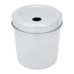 ΔΟΧΕΙΟ ΙΝΟΧ ΜΕ ΤΡΥΠΑ ΣΤΟ ΚΑΠΑΚΙ Ø17x20hcm 1720 / 10451