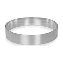 ΤΣΕΡΚΙ Φ24x5hcm ΙΝΟΧ (ΣΤΡΟΓΓΥΛΟ) / 10050