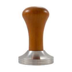 ΠΑΤΗΤΗΡΙ INOX AISI304  Ø58mm ΜΕ ΞΥΛΙΝΗ ΚΑΦΕ ΛΑΒΗ 4582 / 9800