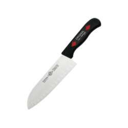 ΜΑΧΑΙΡΙ ΤΕΜΑΧΙΣΜΟΥ SANTOKU "SEMI FLEX" 16cm ΜΕ ΜΑΥΡΗ ΛΑΒΗ 4081631-221 / 10307