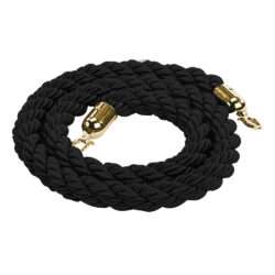 ΚΟΡΔΟΝΙ  1,5μ RG-B ΜΑΥΡΟ ΜΕ ΚΡΙΚΟ ΧΡΥΣΑΦΙ / 10587