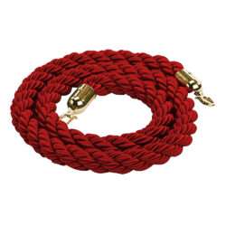 ΚΟΡΔΟΝΙ  1,5μ RG-B ΚΟΚΚΙΝΟ ΜΕ ΚΡΙΚΟ ΧΡΥΣΑΦΙ / 10589