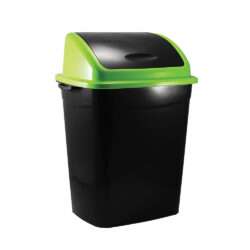 ΚΑΔΟΣ ΑΙΩΡ.ΚΑΠΑΚΙ ΜΑΥΡΟ-ΠΡΑΣΙΝΟ 60Lit (43x34x69hcm) UP122 / 10625