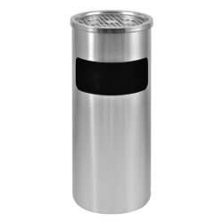 ΧΑΡΤΟΔΟΧΕΙΟ-ΣΤΑΧΤΟΔΟΧΕΙΟ Ø24x60,5hcm ΙΝΟΧ ΜΑΤ 1435/S / 10594