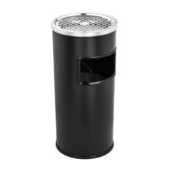 ΧΑΡΤΟΔΟΧΕΙΟ-ΣΤΑΧΤΟΔΟΧΕΙΟ Ø24x60,5hcm ΜΑΥΡΟ 1435/Β / 10595